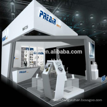 Detian offer custom exhibition booth design 20x30 trade show stand